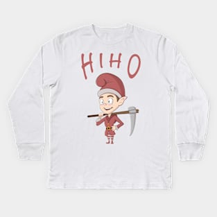 HI HO Dwarf Kids Long Sleeve T-Shirt